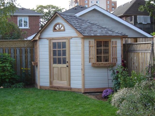 The shed came back in May and we have really loved having it -- it has 